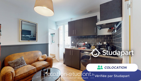 Colocation étudiante Studio &agrave; Reims (51100)