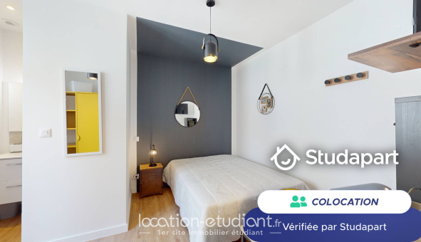 Colocation étudiante Studio &agrave; Reims (51100)