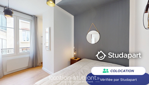 Colocation étudiante Studio &agrave; Reims (51100)