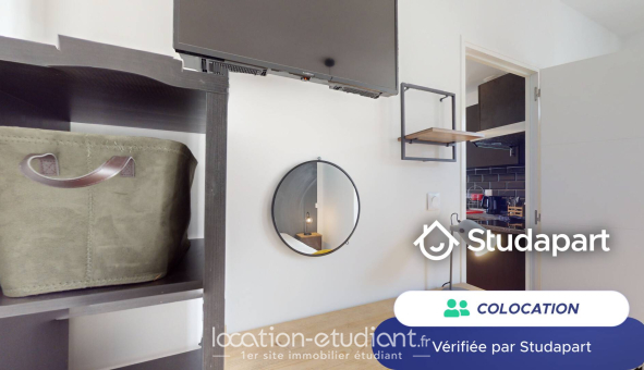 Colocation étudiante Studio &agrave; Reims (51100)