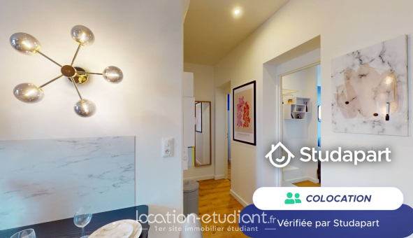 Colocation étudiante Studio &agrave; Reims (51100)