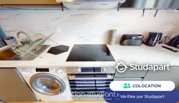 Colocation étudiante Studio &agrave; Reims (51100)