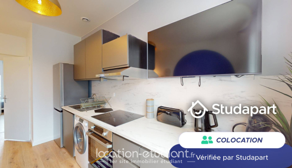 Colocation étudiante Studio &agrave; Reims (51100)