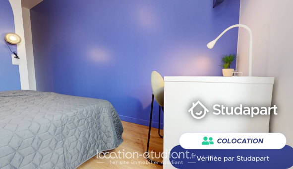 Colocation étudiante Studio &agrave; Reims (51100)