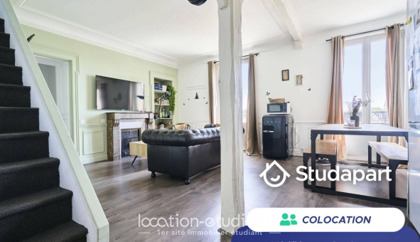 Colocation étudiante Duplex &agrave; Reims (51100)