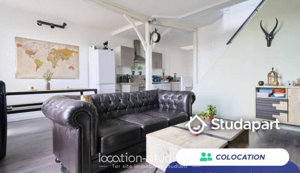 Colocation étudiante Duplex &agrave; Reims (51100)