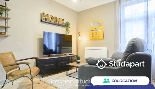 Colocation étudiante Studio &agrave; Reims (51100)