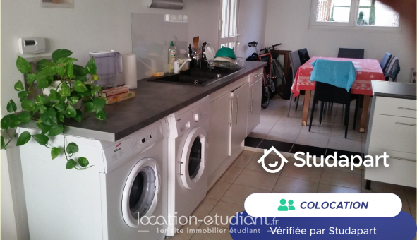 Colocation étudiante Studio &agrave; Reims (51100)