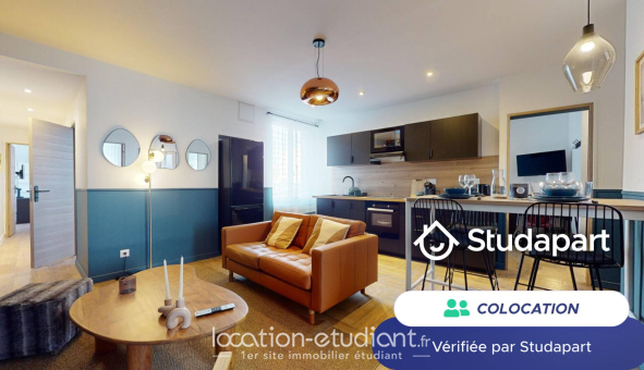 Colocation étudiante Studio &agrave; Reims (51100)