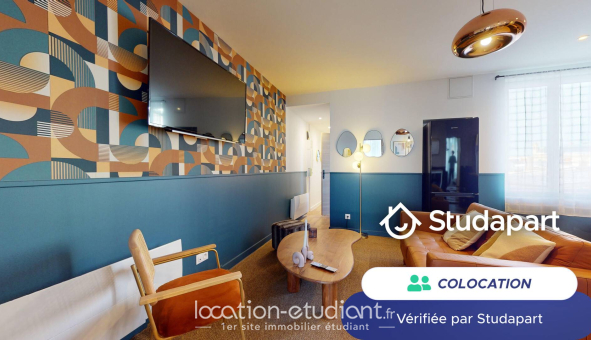 Colocation étudiante Studio &agrave; Reims (51100)