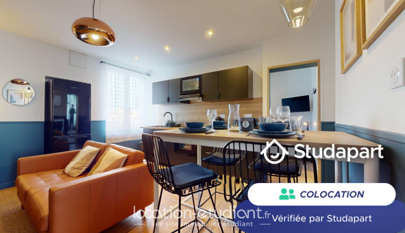 Colocation étudiante Studio &agrave; Reims (51100)