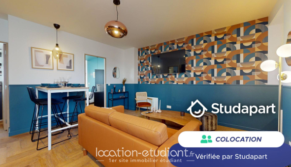 Colocation étudiante Studio &agrave; Reims (51100)