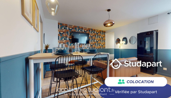 Colocation étudiante Studio &agrave; Reims (51100)
