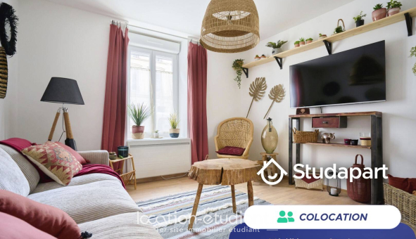 Colocation étudiante Duplex &agrave; Reims (51100)