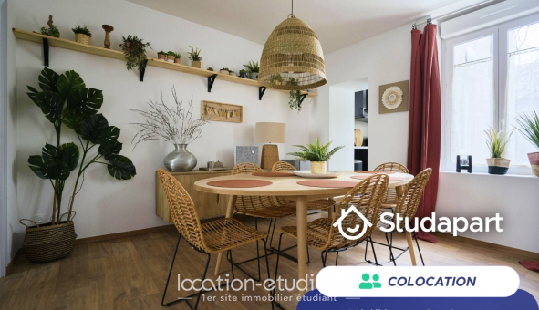 Colocation étudiante Duplex &agrave; Reims (51100)