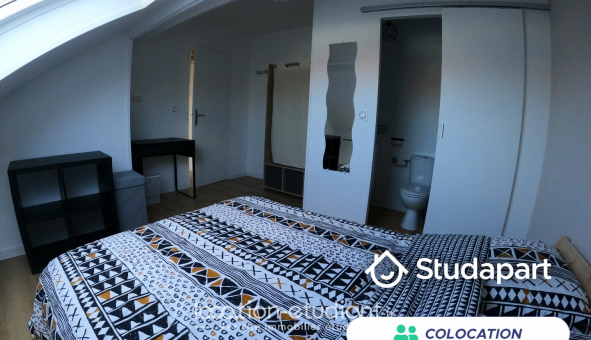 Colocation étudiante T1 à Reims (51100)