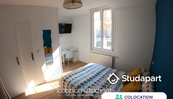 Colocation étudiante T1 à Reims (51100)