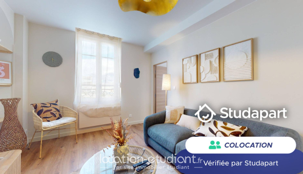 Colocation étudiante Studio &agrave; Reims (51100)