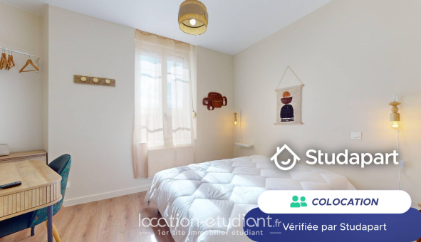 Colocation étudiante Studio &agrave; Reims (51100)