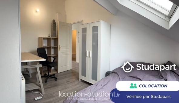 Colocation étudiante Studio &agrave; Reims (51100)