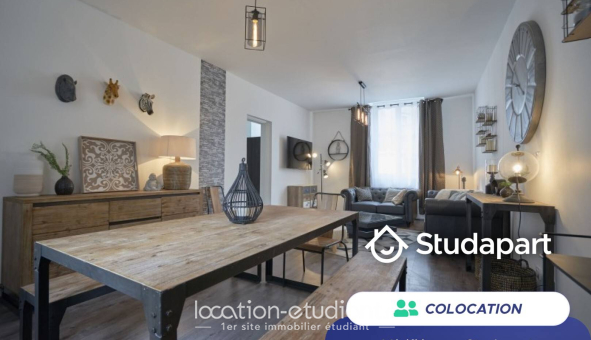 Colocation étudiante Studio &agrave; Reims (51100)