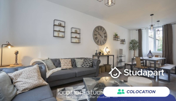 Colocation étudiante Studio &agrave; Reims (51100)