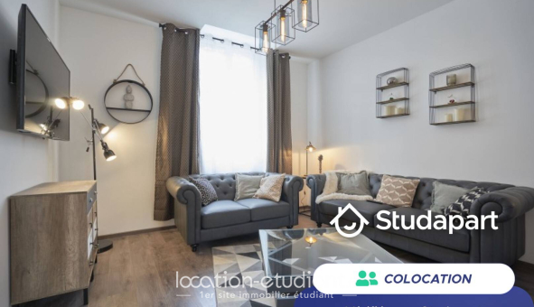 Colocation étudiante Studio &agrave; Reims (51100)