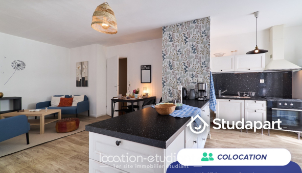 Colocation étudiante Studio &agrave; Reims (51100)