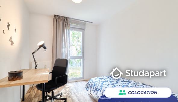 Colocation étudiante Studio &agrave; Reims (51100)