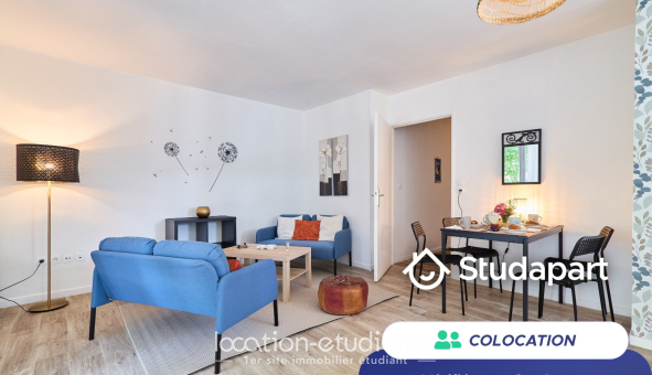Colocation étudiante Studio &agrave; Reims (51100)