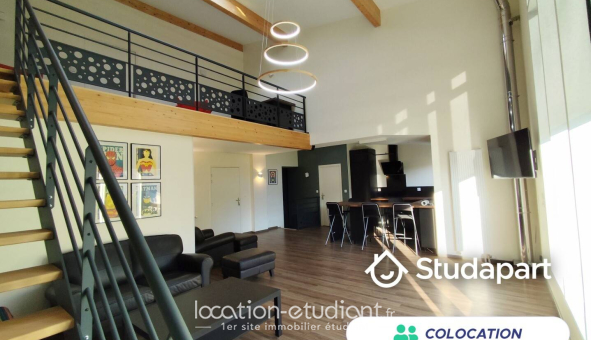 Colocation étudiante Studio &agrave; Reims (51100)