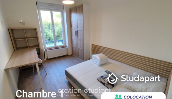 Colocation étudiante Studio &agrave; Reims (51100)