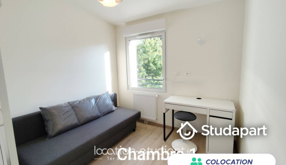 Colocation étudiante Studio &agrave; Reims (51100)