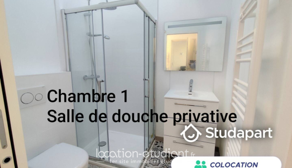 Colocation étudiante Studio &agrave; Reims (51100)