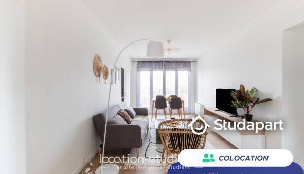 Colocation étudiante Studio &agrave; Reims (51100)
