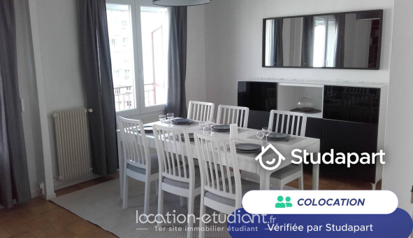 Colocation étudiante Studio &agrave; Reims (51100)