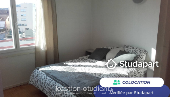Colocation étudiante Studio &agrave; Reims (51100)