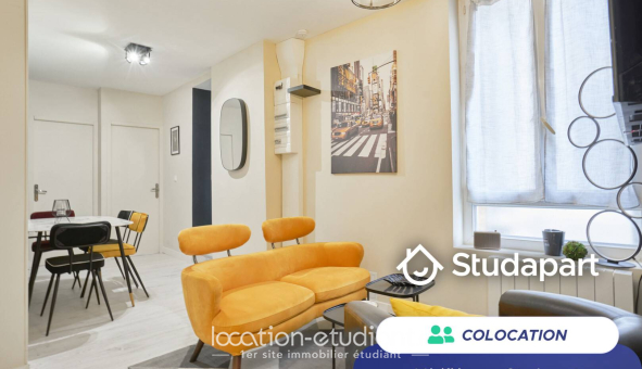 Colocation étudiante T4 &agrave; Reims (51100)