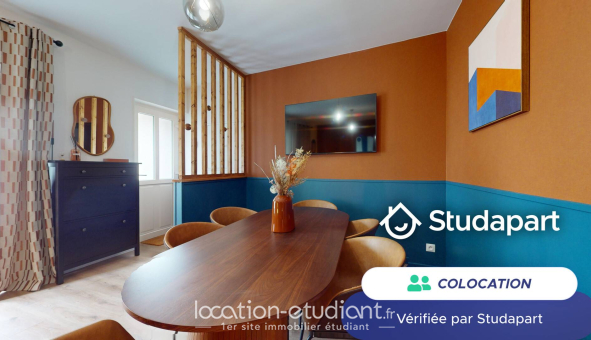 Colocation étudiante Studio &agrave; Reims (51100)