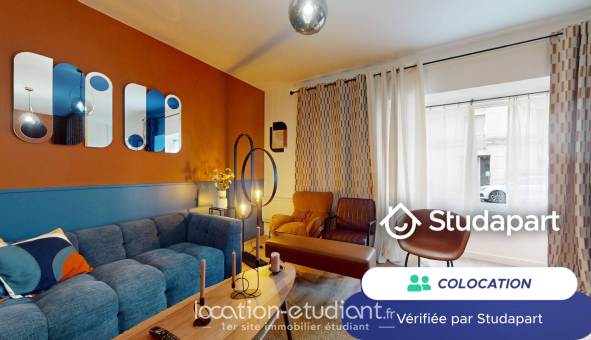 Colocation étudiante Studio &agrave; Reims (51100)