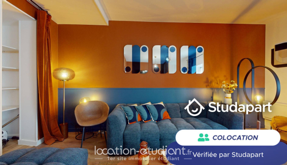 Colocation étudiante Studio &agrave; Reims (51100)