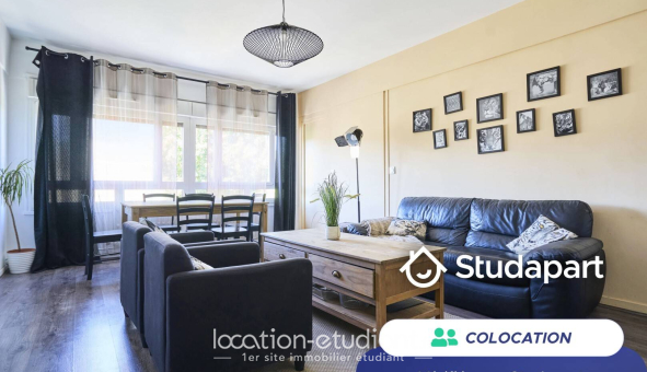 Colocation étudiante T1 &agrave; Reims (51100)