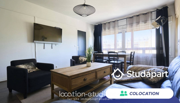 Colocation étudiante T1 &agrave; Reims (51100)