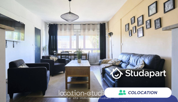 Colocation étudiante T1 &agrave; Reims (51100)