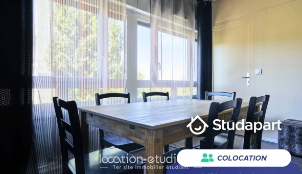 Colocation étudiante T1 &agrave; Reims (51100)