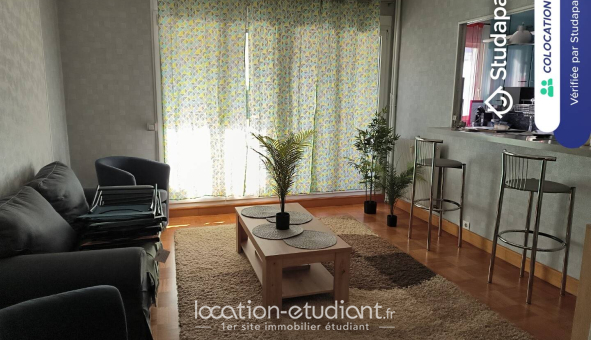 Colocation étudiante Studio &agrave; Reims (51100)