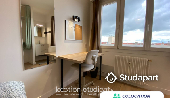 Colocation étudiante Studio &agrave; Reims (51100)