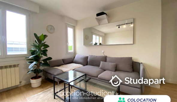 Colocation étudiante Studio &agrave; Reims (51100)