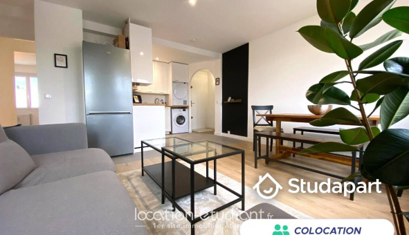 Colocation étudiante Studio &agrave; Reims (51100)
