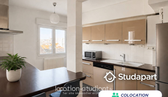 Colocation étudiante Studio &agrave; Reims (51100)